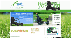 Desktop Screenshot of electrokart.com